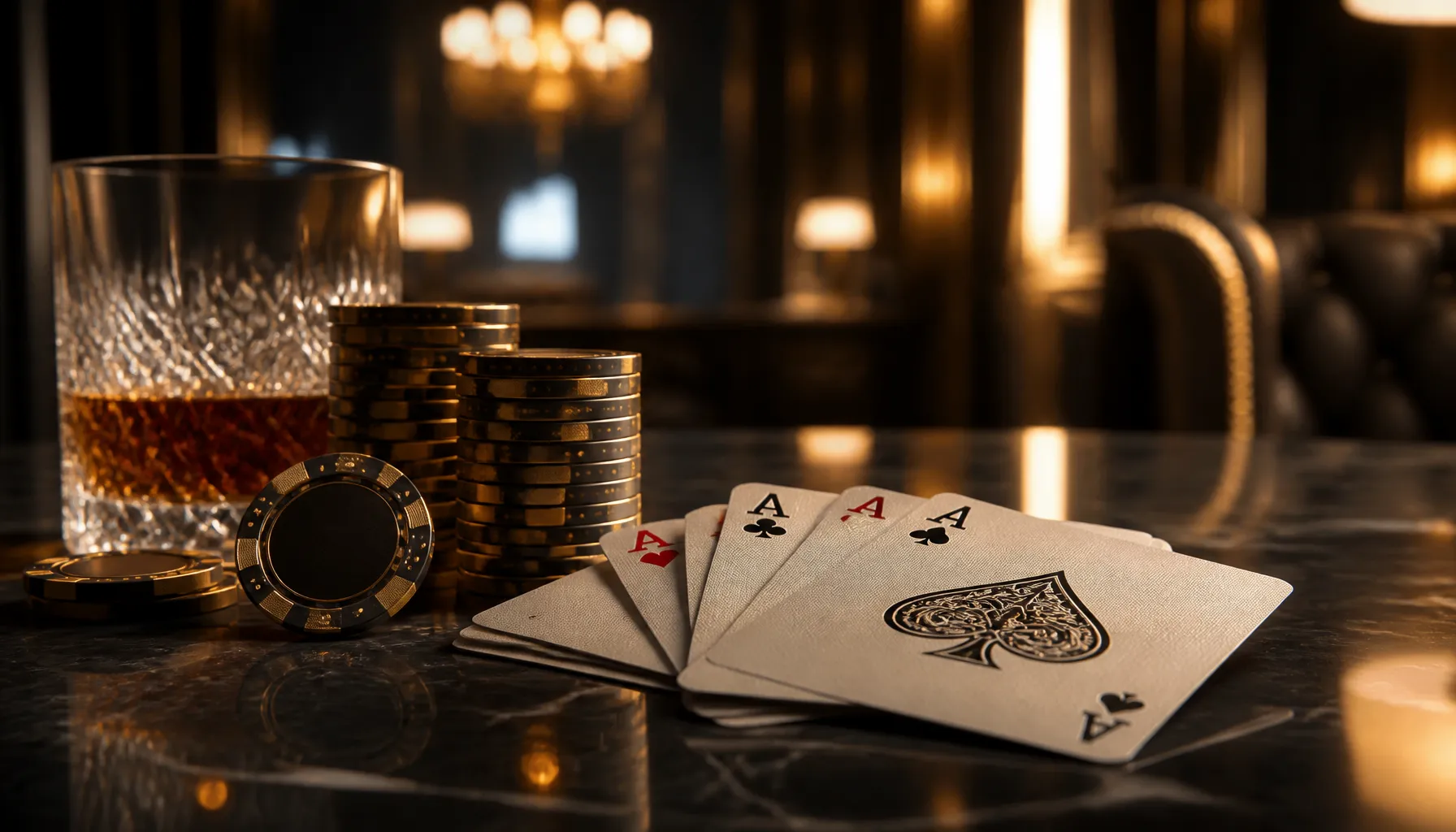 Cinematic close-up of ornate golden maze corridors with dramatic warm torchlight, mythological luxury casino atmosphere